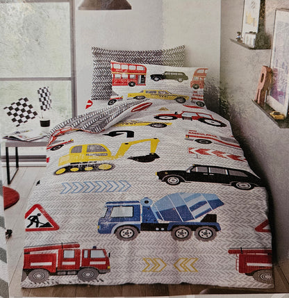 Kids Duvet Sets - Polycotton - Single