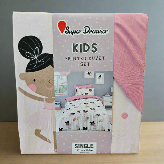 Kids Duvet Sets - Microfibre - Single