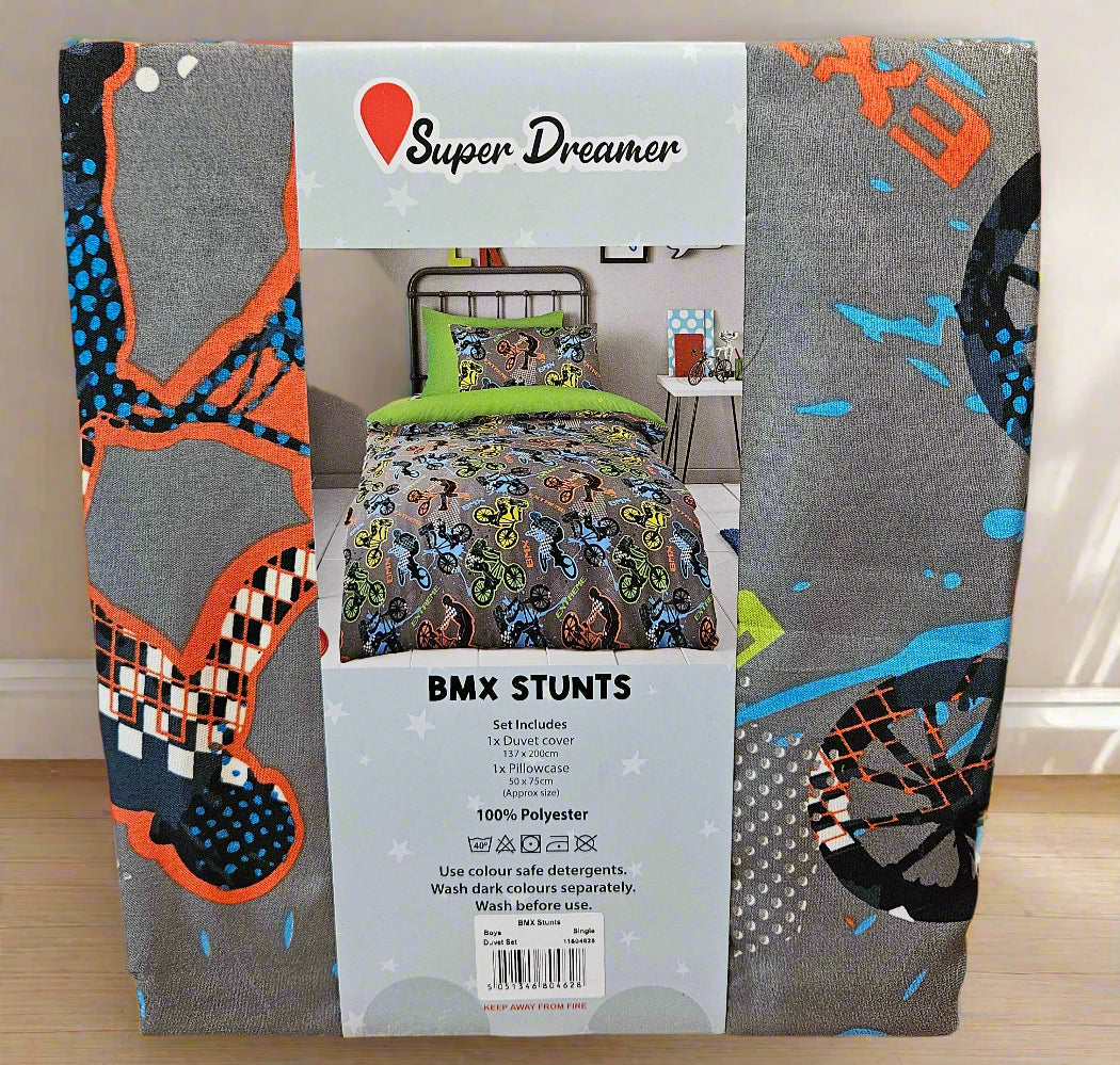 Kids Duvet Sets - Microfibre - Single