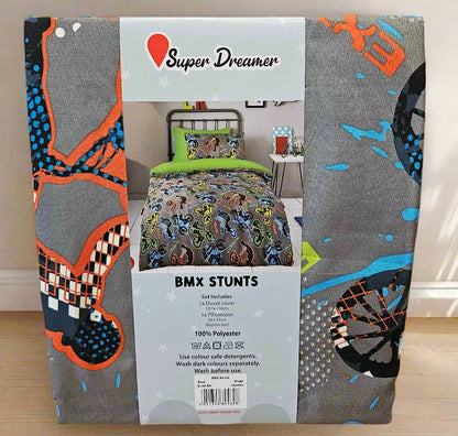 Kids Duvet Sets - Microfibre - Single