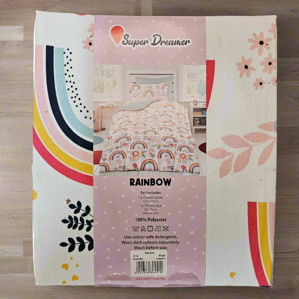 Kids Duvet Sets - Microfibre - Single