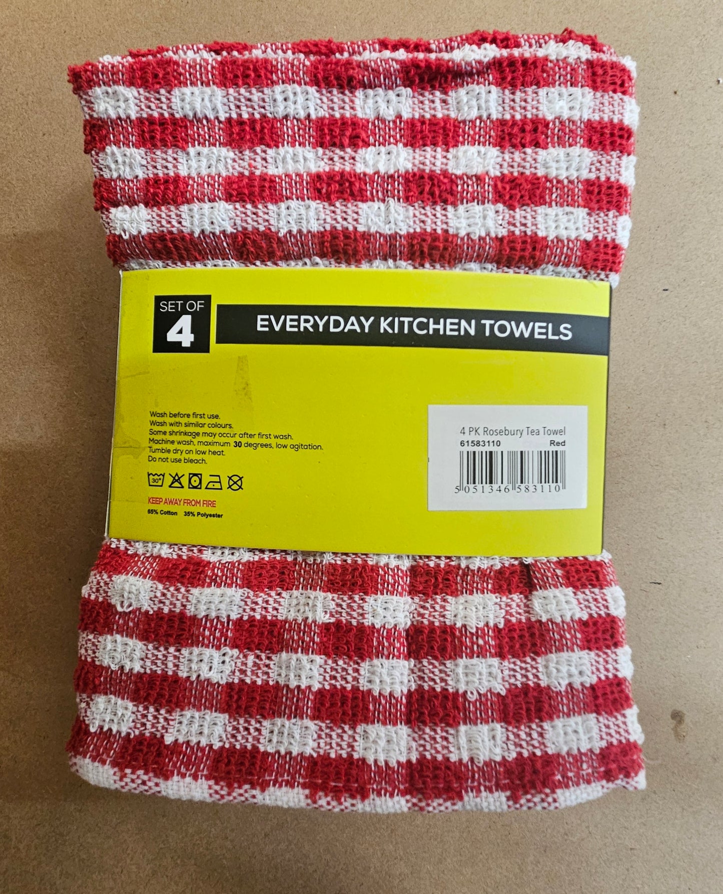 4PK Koooks Kitchen Tea Towels