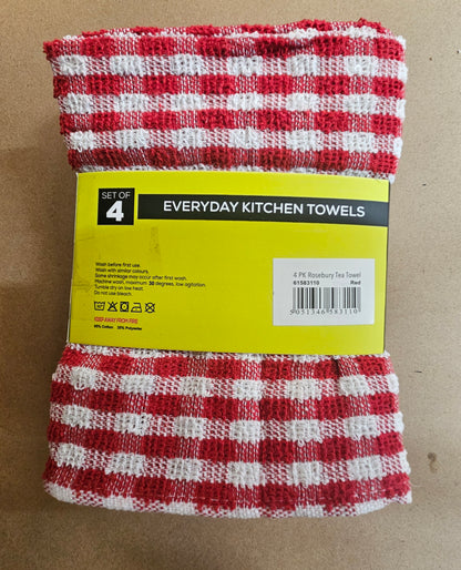 4PK Koooks Kitchen Tea Towels