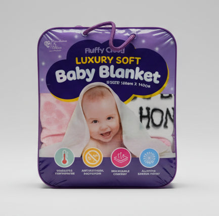 Fluffy Cloud Baby Blanket