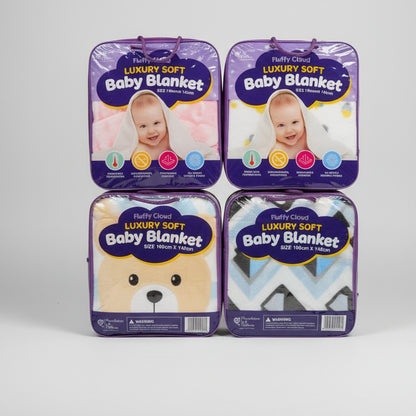 Fluffy Cloud Baby Blanket