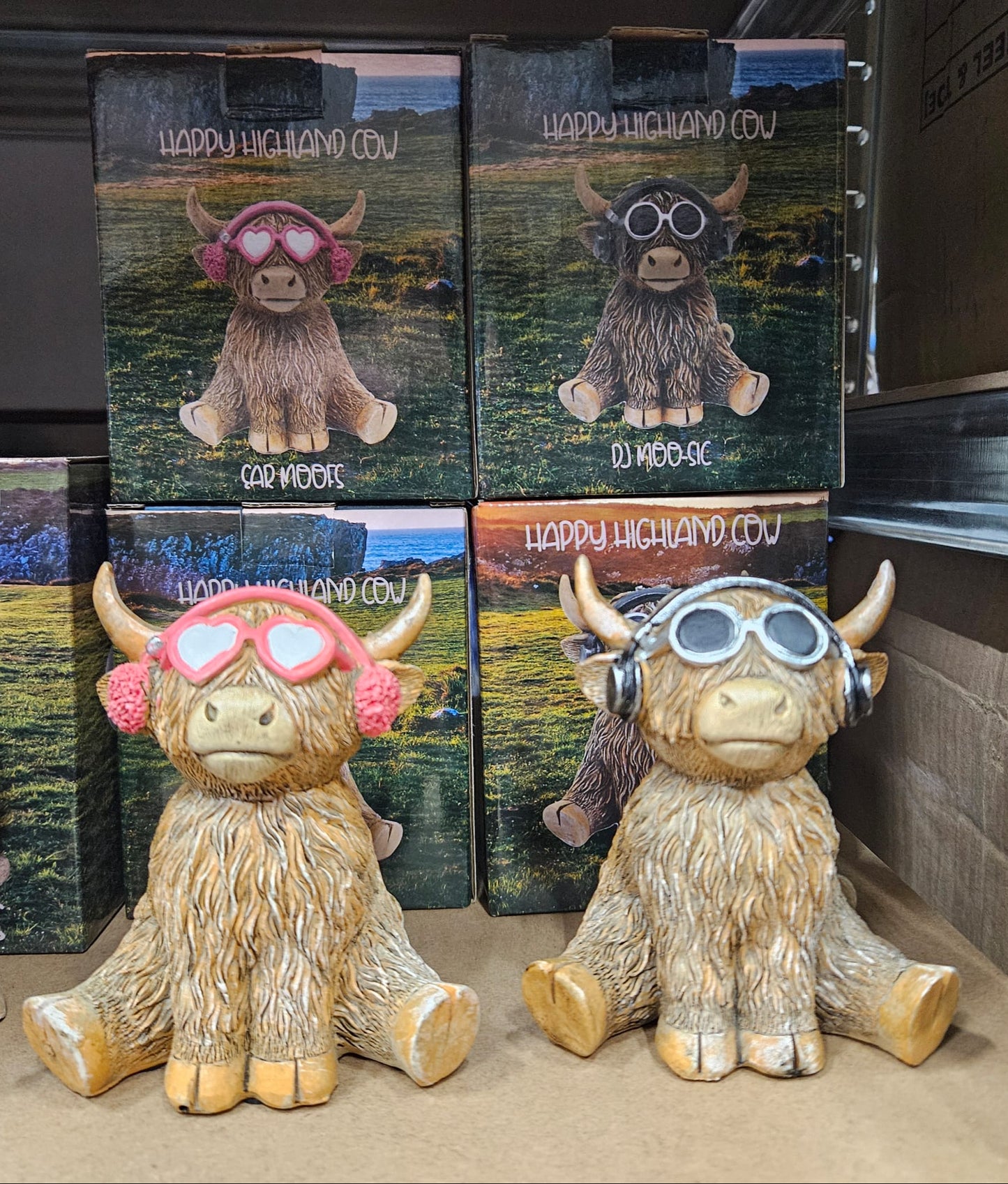 Highland Cow Ornaments