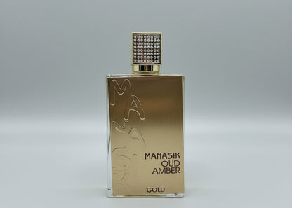 Oud Amber Gold 100ml Eau De Parfum by Manasik