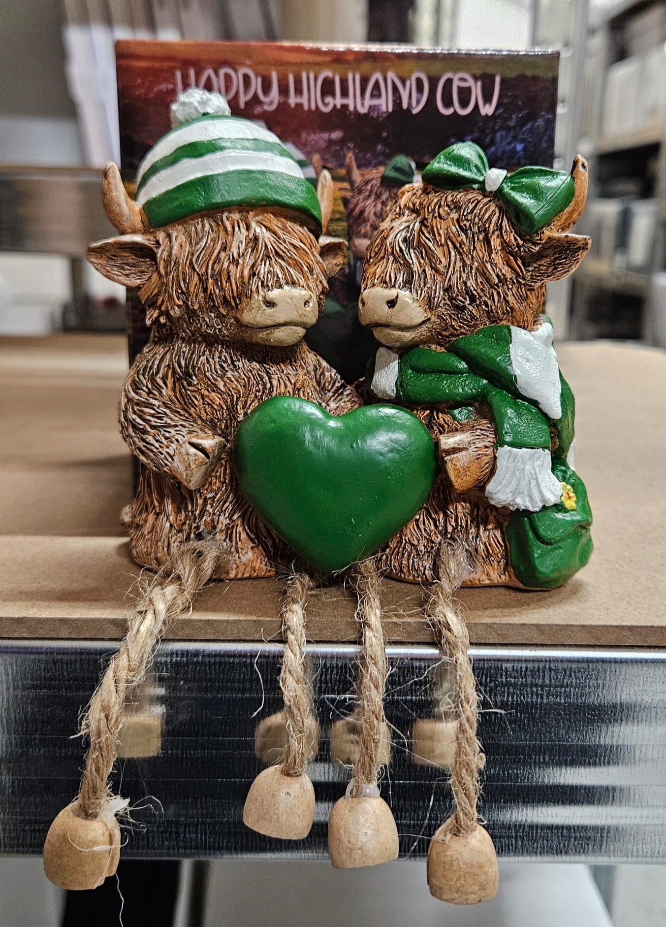 Highland Cow Ornaments