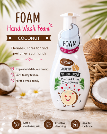 The Fruit Company Hand Soap Mousse - 250ml