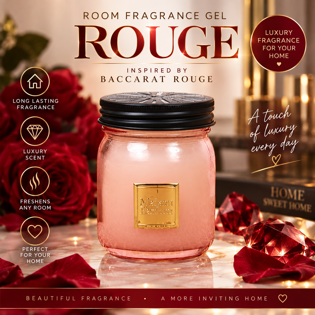 Lesser & Pavey Inspired By Room Fragrance Gel