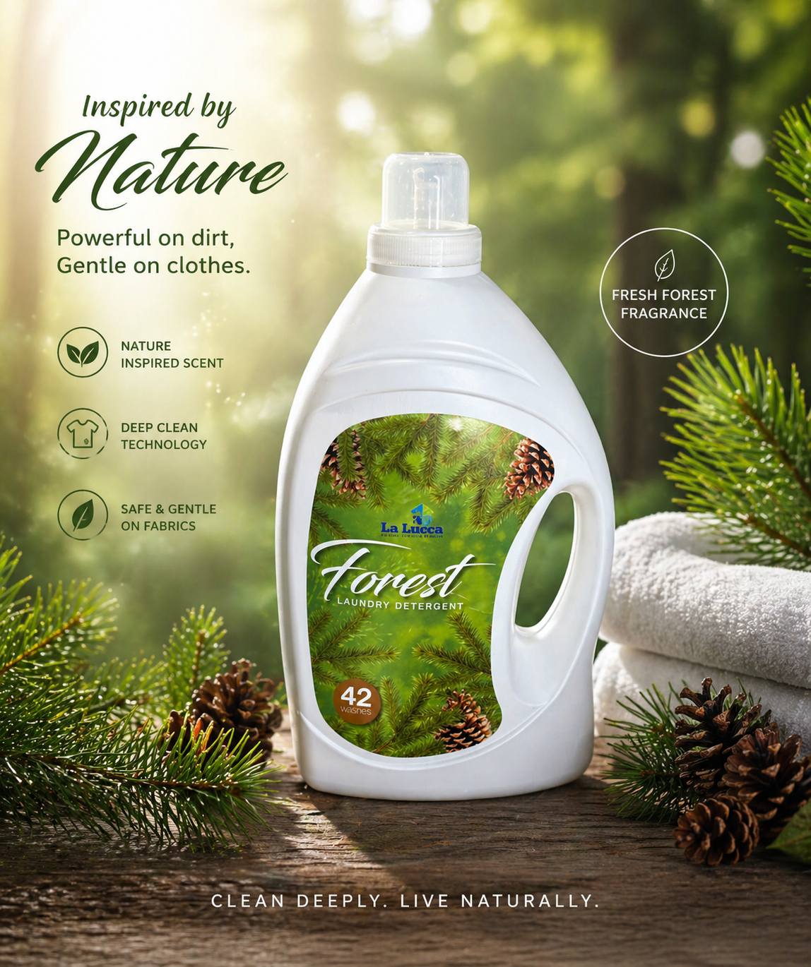Forest by La Lucca - Spanish Cleaning Products