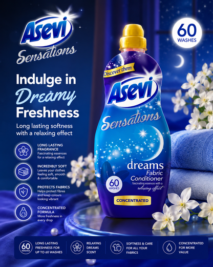 Asevi Fabric Conditioner - 60 Washes - Spanish Cleaning Products