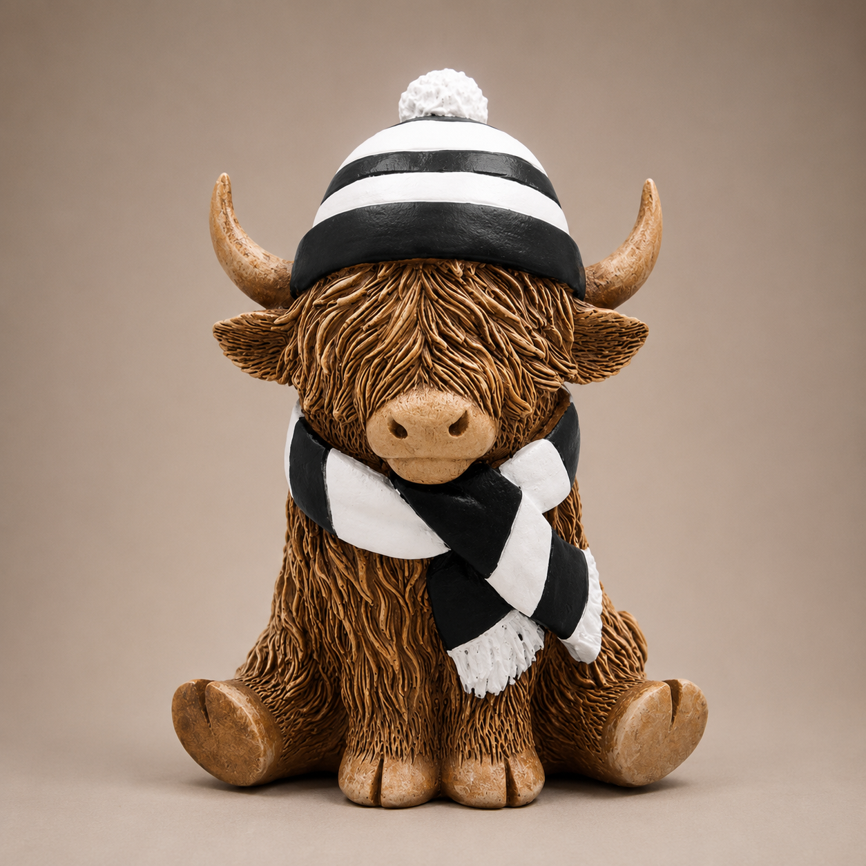 Happy Highland Cow Ornaments