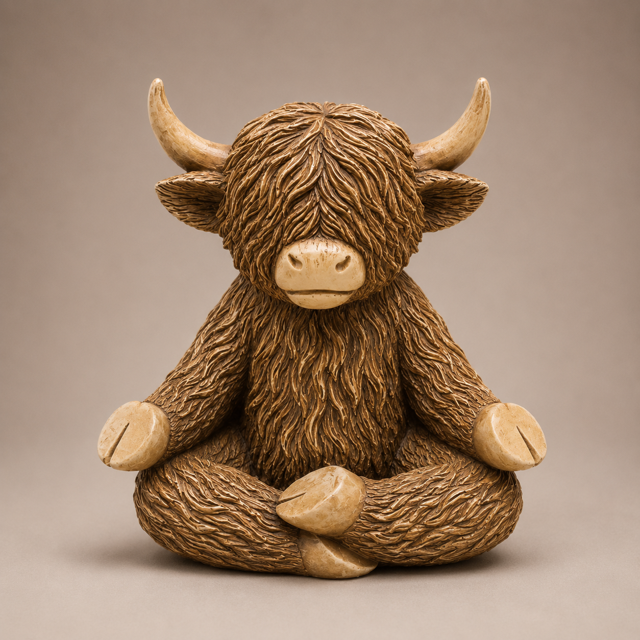 Happy Highland Cow Ornaments