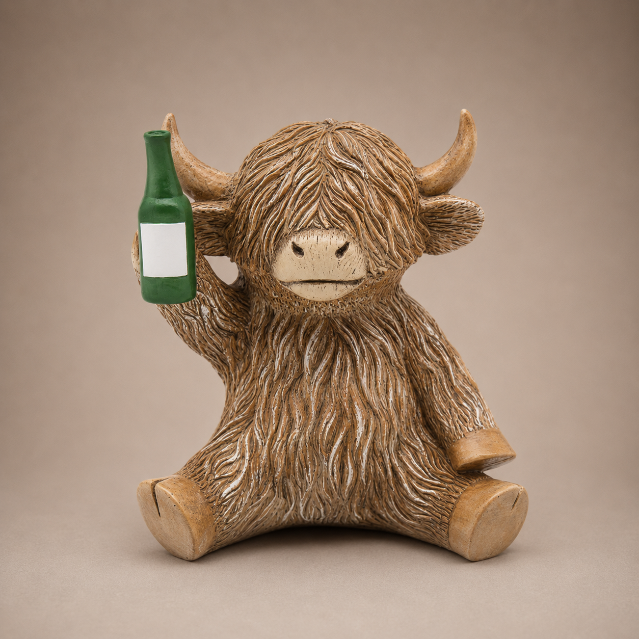 Happy Highland Cow Ornaments