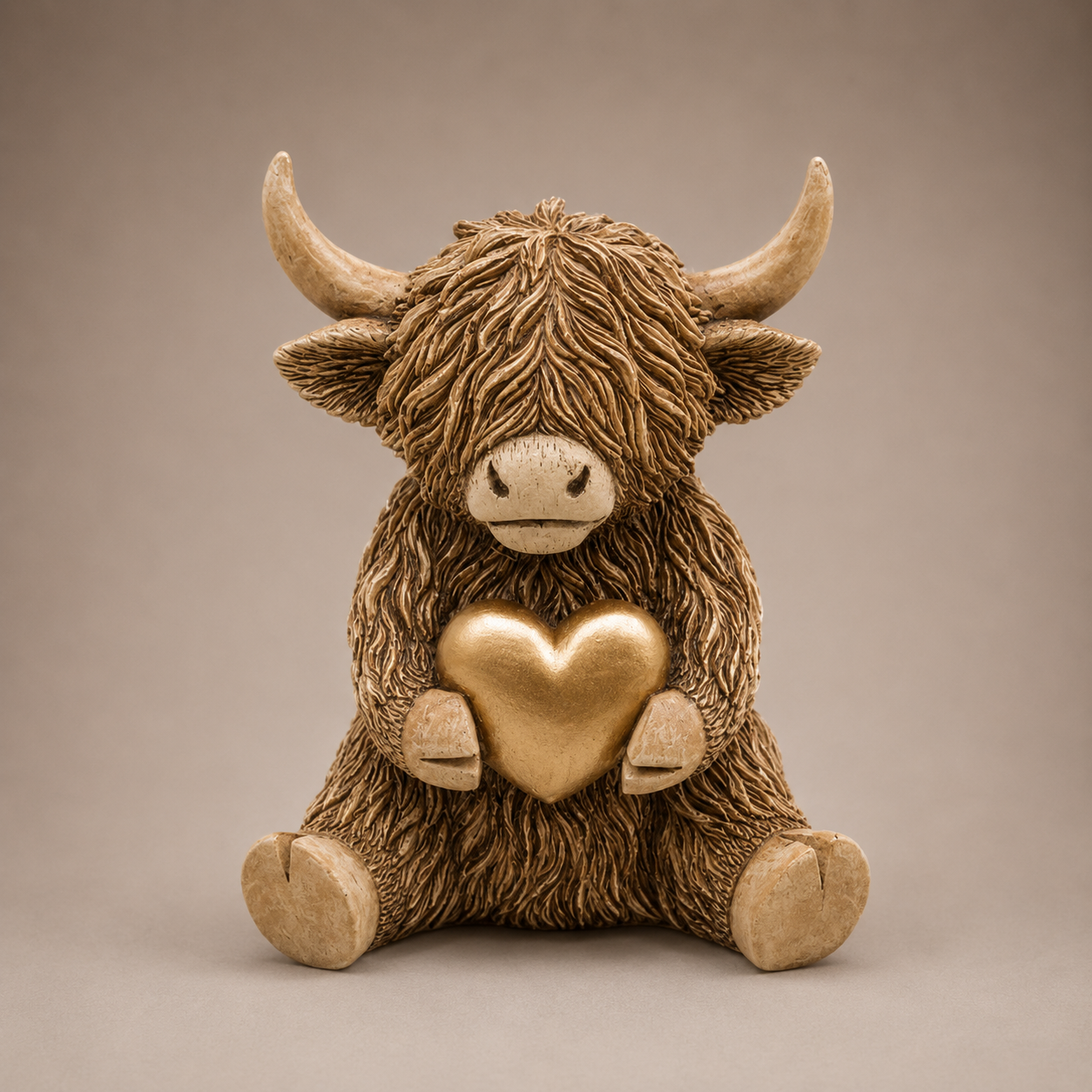 Happy Highland Cow Ornaments