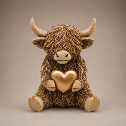 Happy Highland Cow Ornaments