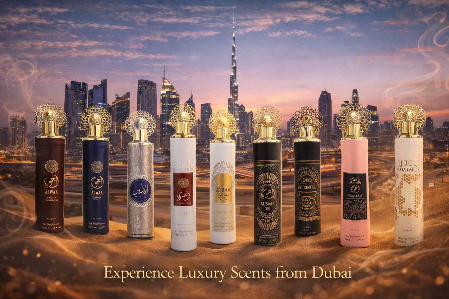Dubai Air Freshener Room Spray - NUSUK