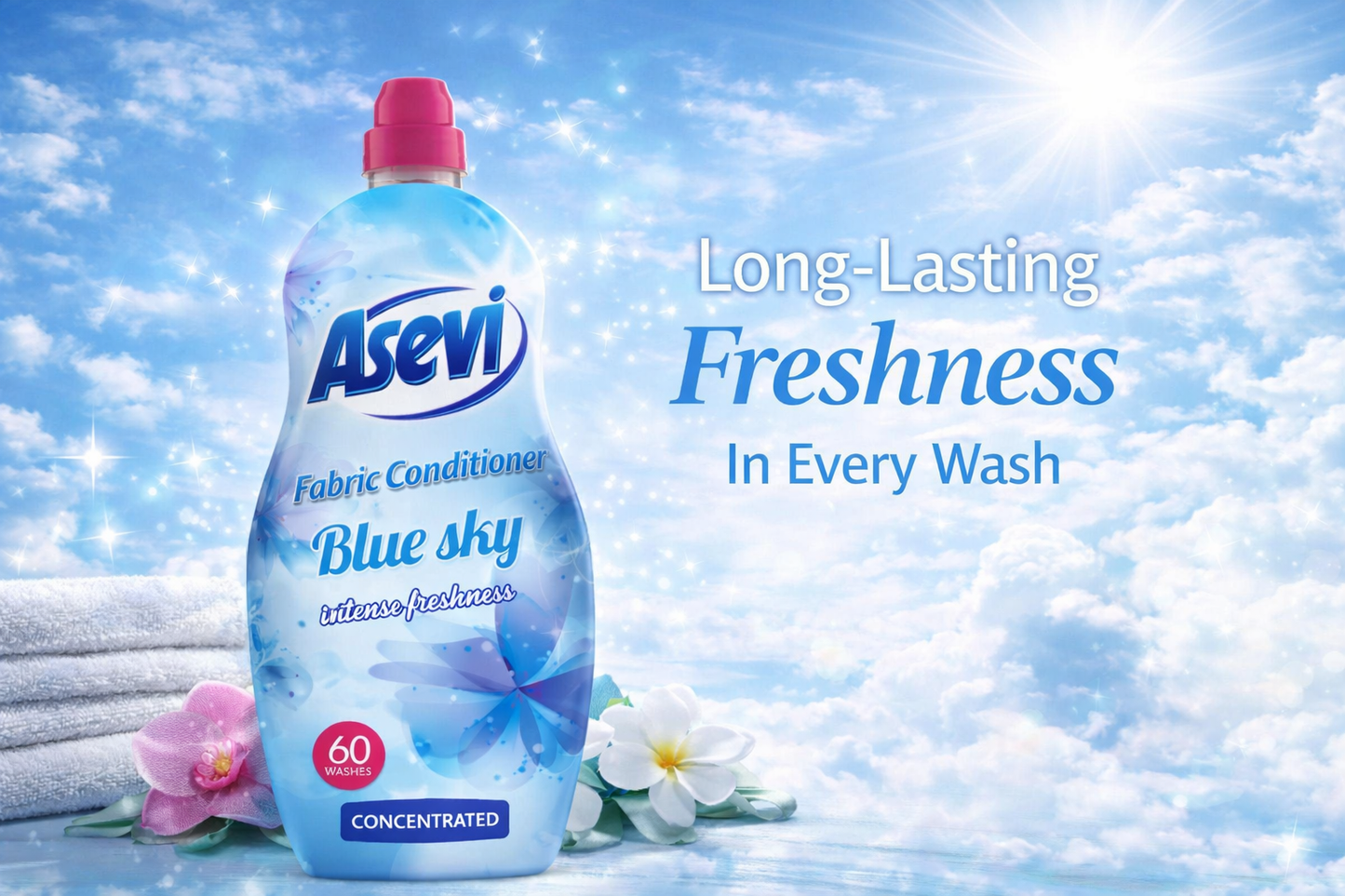 Asevi Fabric Conditioner - 60 Washes - Spanish Cleaning Products