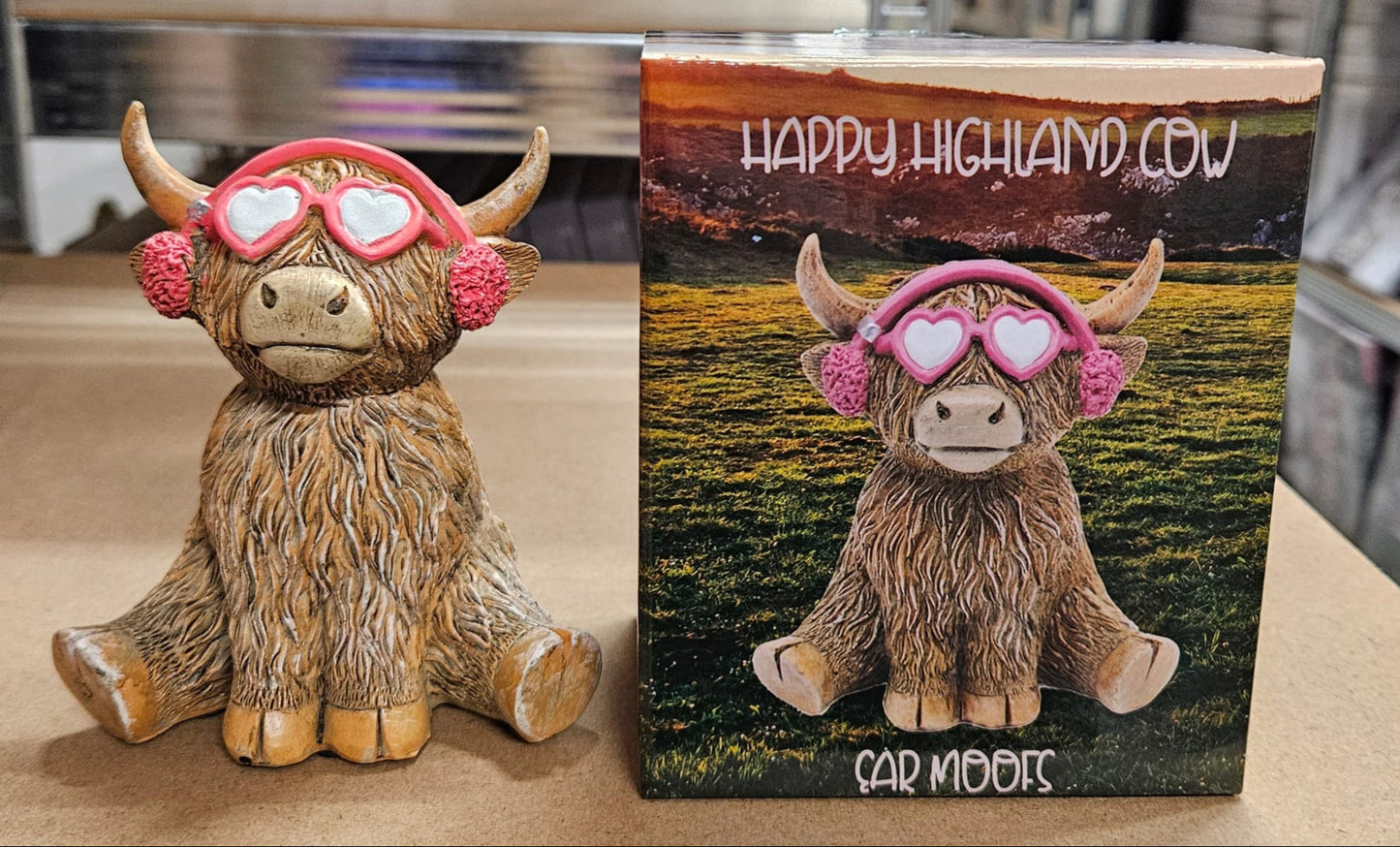 Highland Cow Ornaments