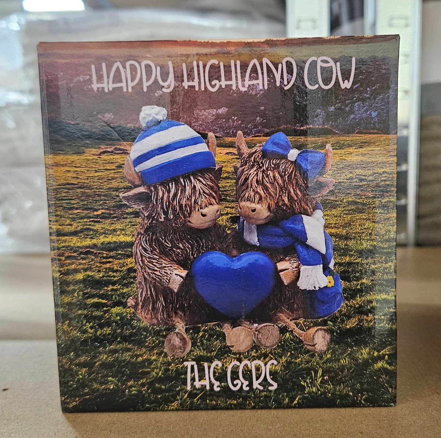 Highland Cow Ornaments