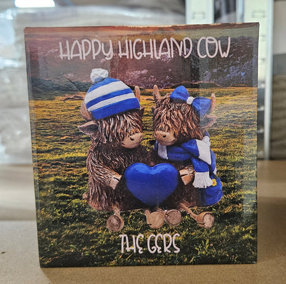 Highland Cow Ornaments
