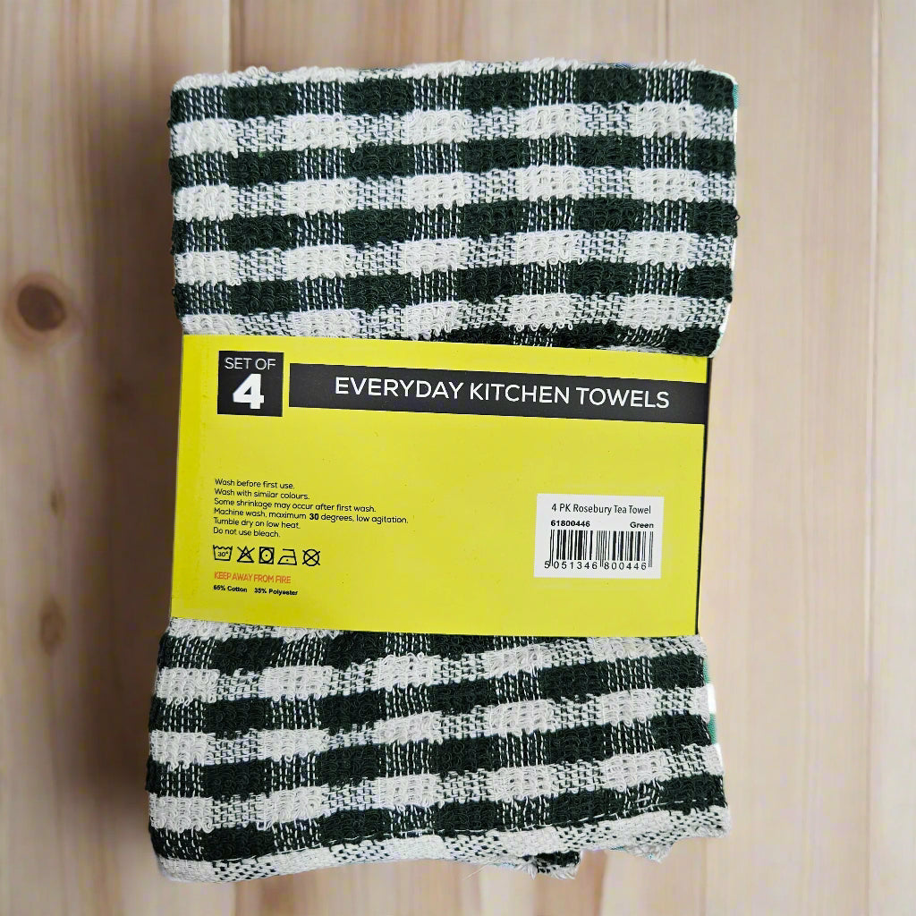 4PK Koooks Kitchen Tea Towels