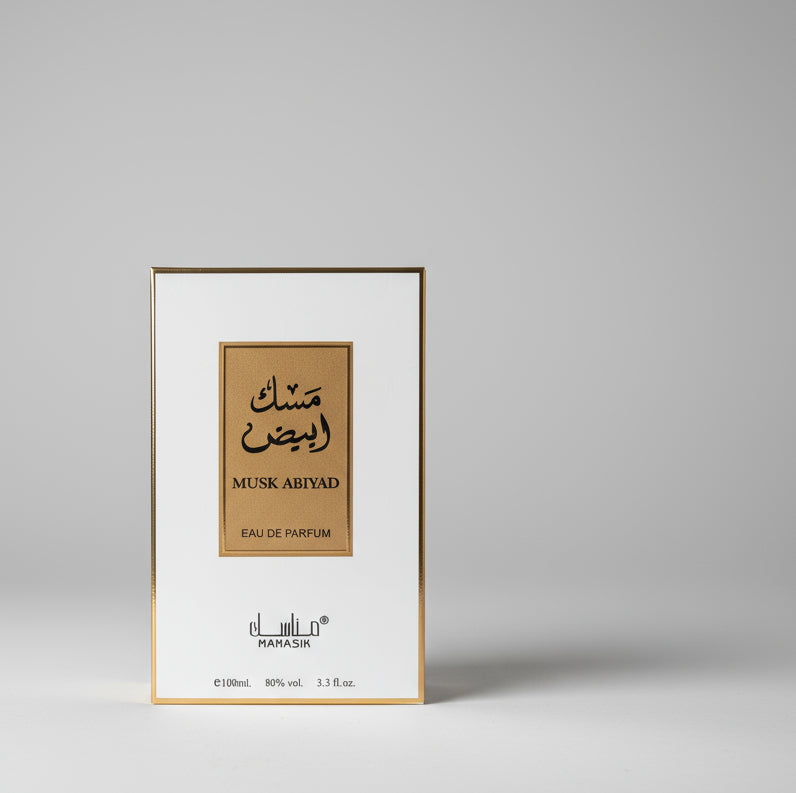 Musk Abiyad 100ml Eau De Parfum by Manasik