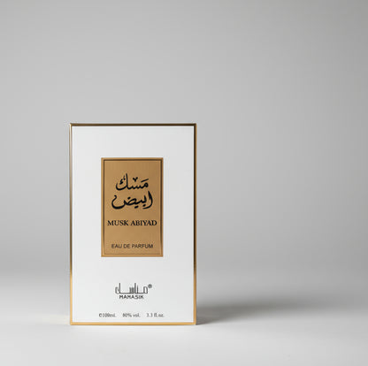 Musk Abiyad 100ml Eau De Parfum by Manasik