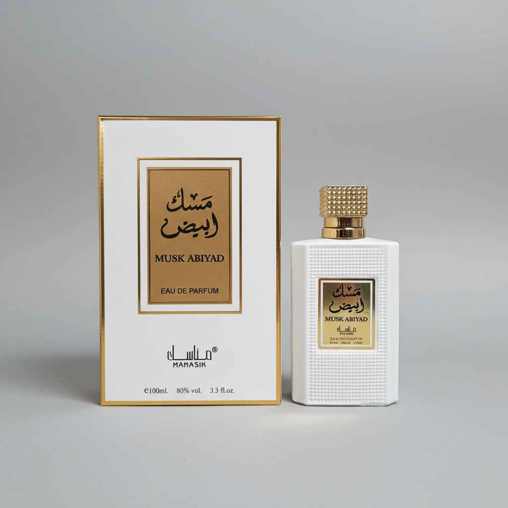 Musk Abiyad 100ml Eau De Parfum by Manasik