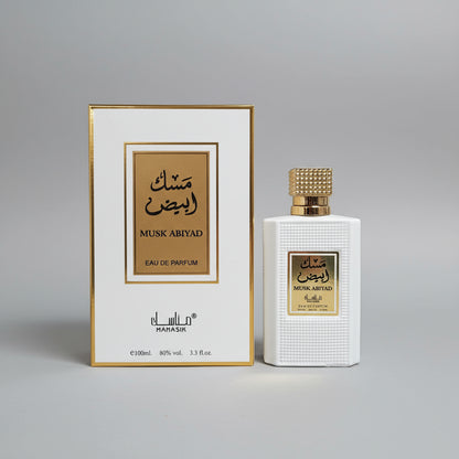 Musk Abiyad 100ml Eau De Parfum by Manasik
