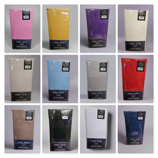 Kingsize Microfibre Fitted Sheets