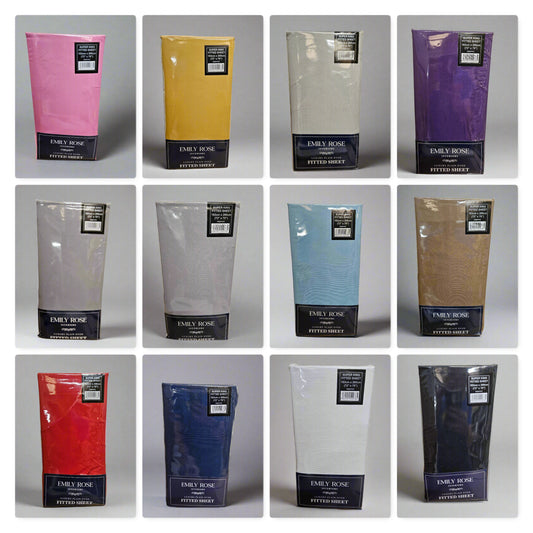 SuperKing Microfibre Fitted Sheets