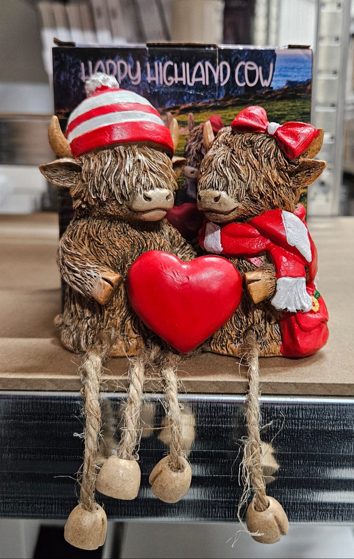 Highland Cow Ornaments