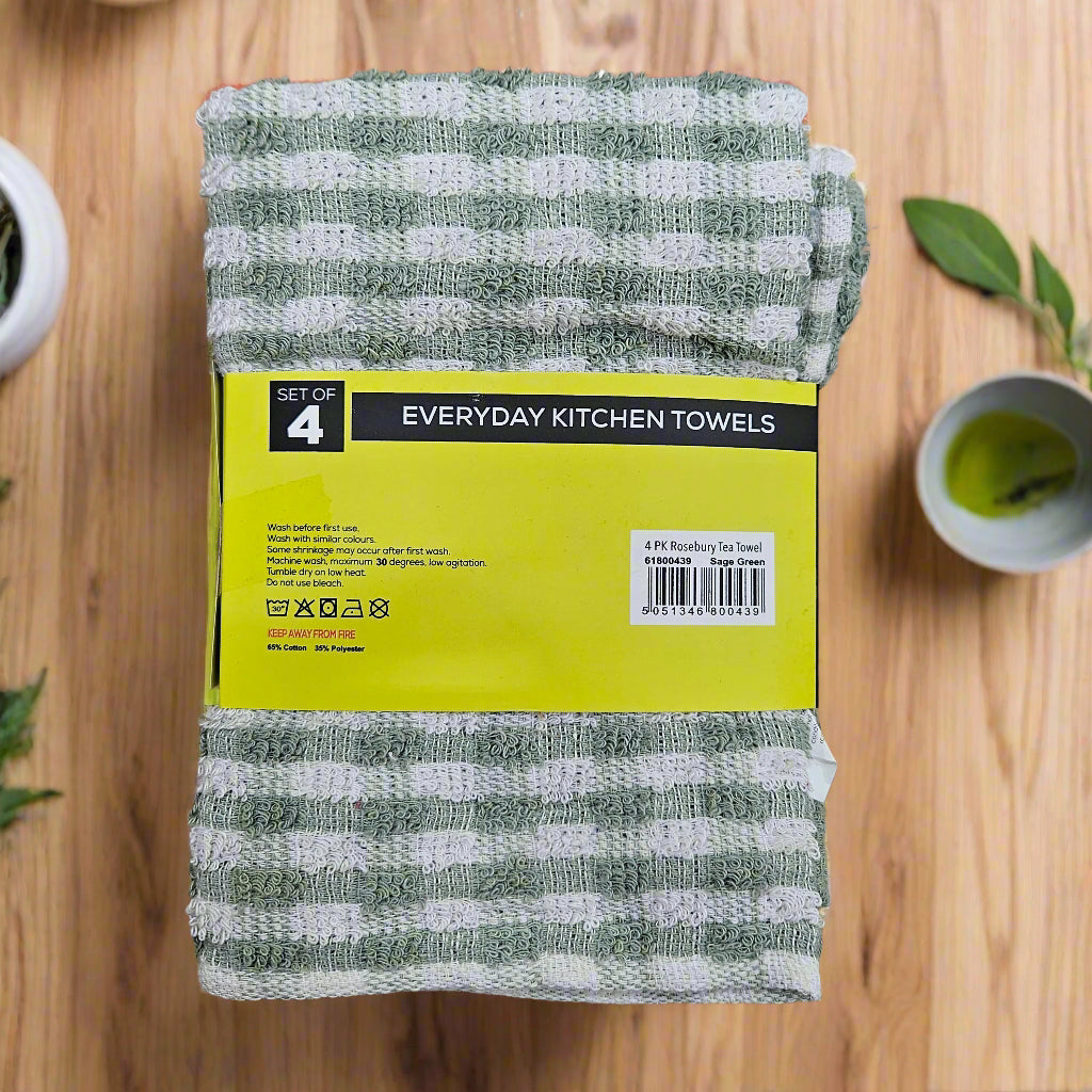 4PK Koooks Kitchen Tea Towels