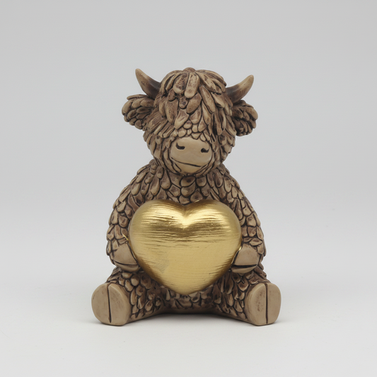 Hughie The Highland Cow Figurine