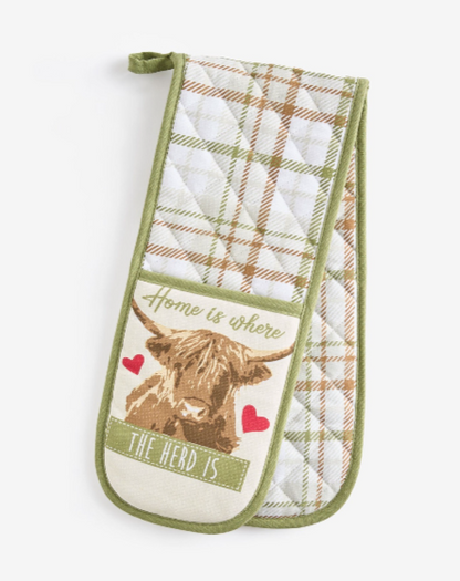 Highland Cow Fine China Kitchen Set