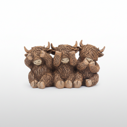 Highland Cow Ornaments