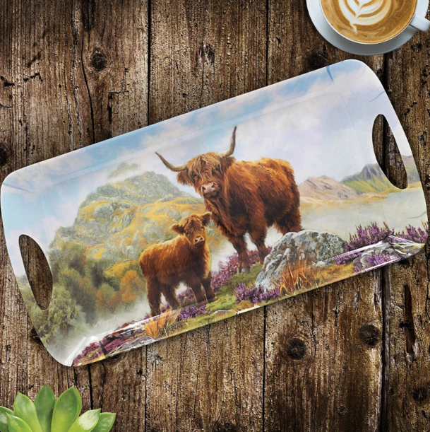 Highland Cow Fine China Kitchen Set by MacNeil
