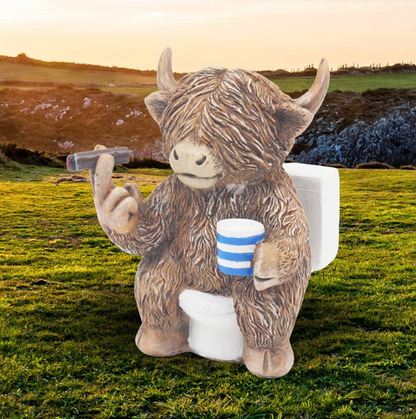 Highland Cow Ornaments