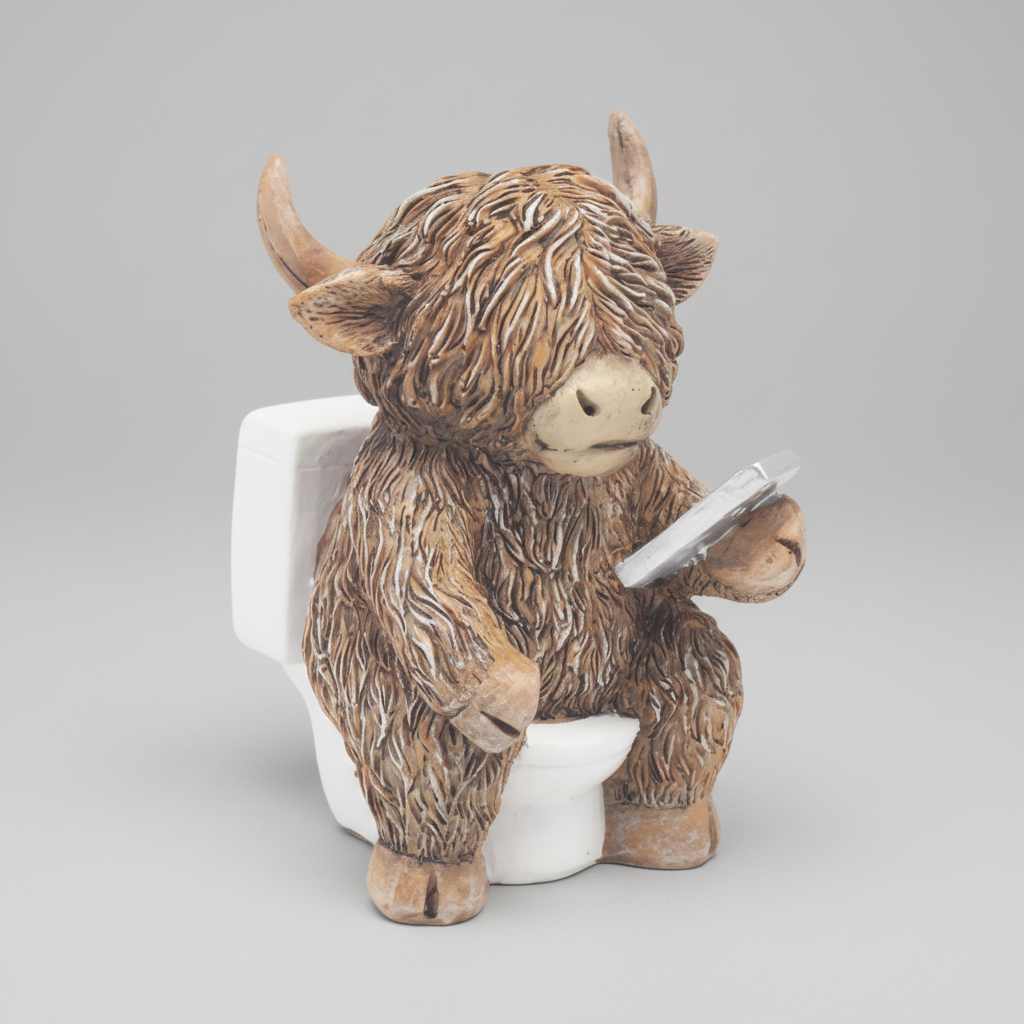 Highland Cow Ornaments