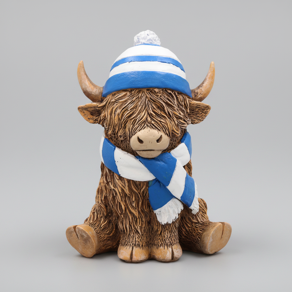 Highland Cow Ornaments