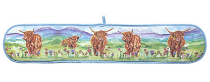 Highland Cow Fine China Kitchen Set by Jennifer Rose