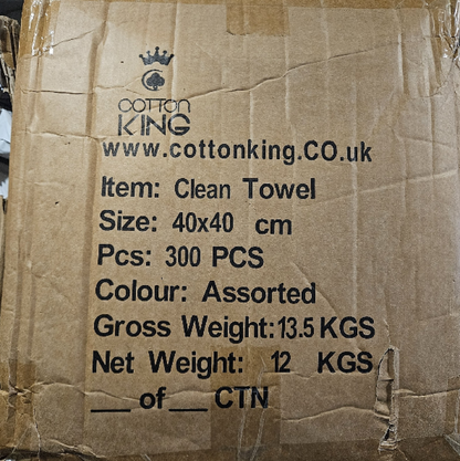 Full Box of 3-Pack Magic Cloths (100 x 3pk) Assorted Colours