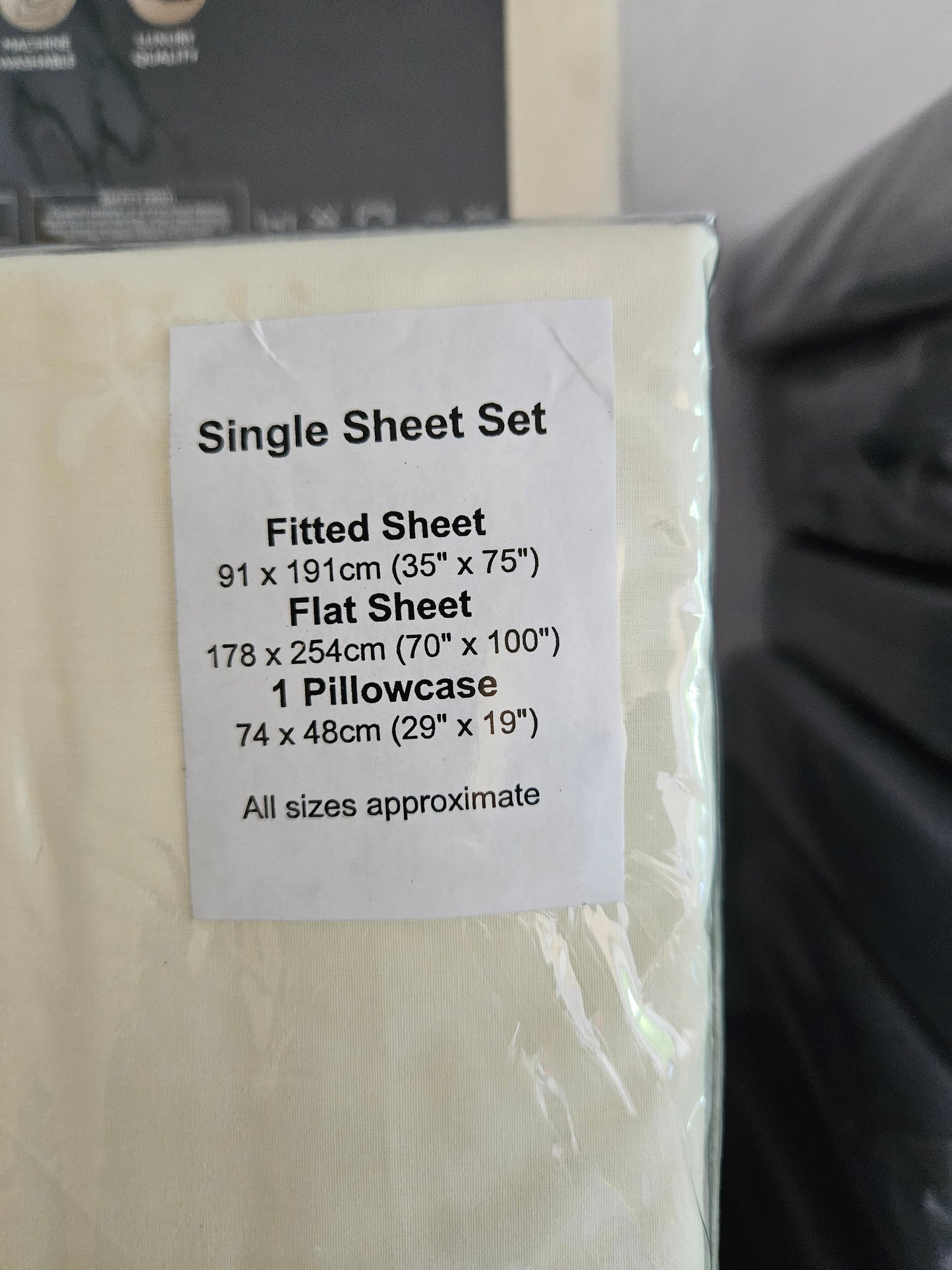 Egyptian Cotton Single Sheet Set