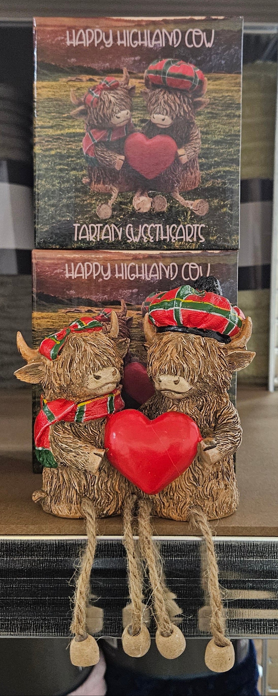 Highland Cow Ornaments