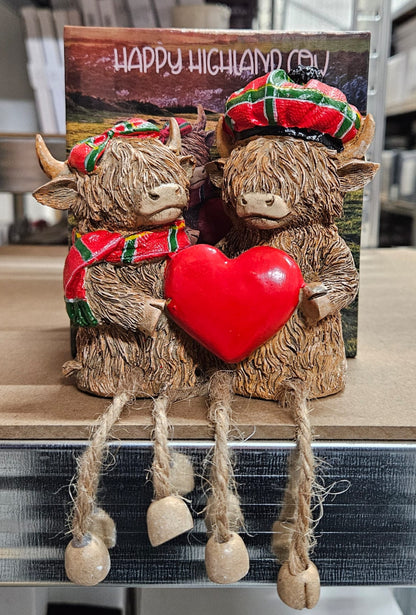Highland Cow Ornaments