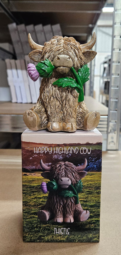 Highland Cow Ornaments