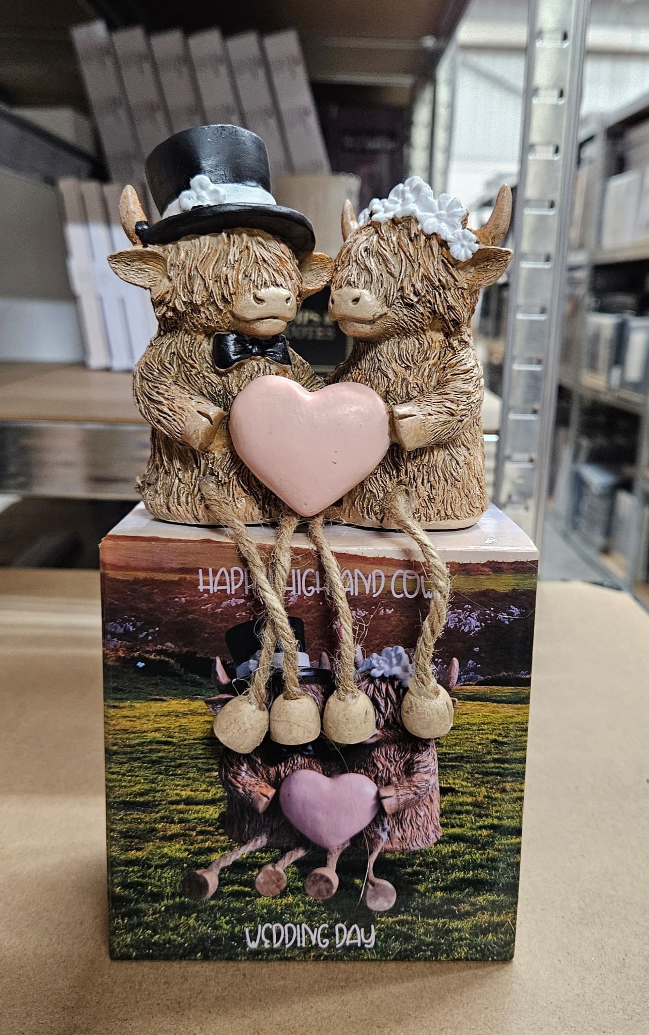 Highland Cow Ornaments