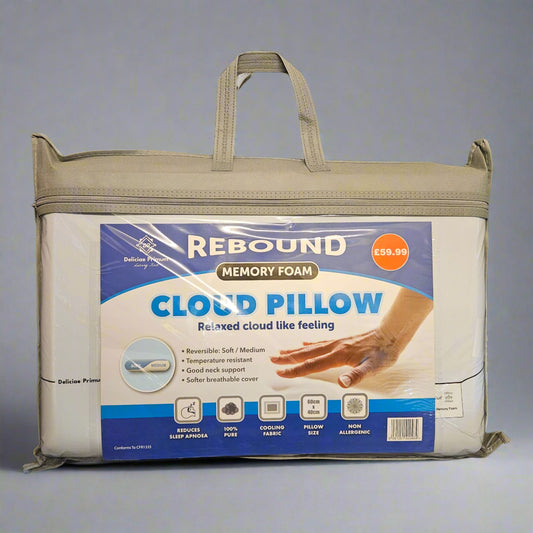 Cloud Rebound Memory Foam Pillow
